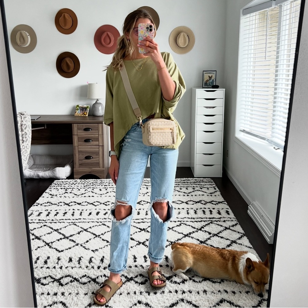GREEN HIGH LOW TOP